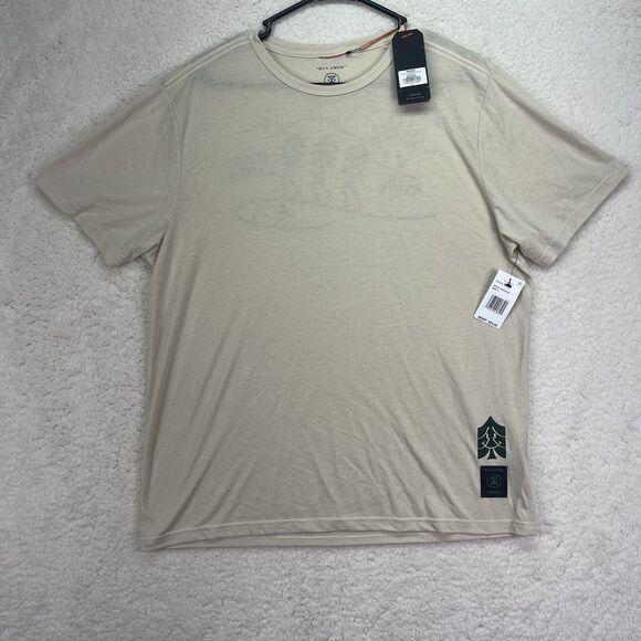 Roark Run Amok with Public Lands Mathis SS  t shirt size Large NATURAL color $55 - Picture 3 of 5